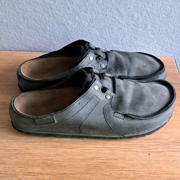 Birkenstock Super Skipper Clog Mule Shoes Gray Size 37 Narrow Vintage Rare - Picture 8 of 15